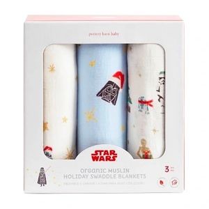 Pottery Barn Star Wars Holiday Swaddles -NEW